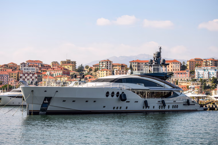 Detained Superyachts Of Sanctioned Russian Billionaires