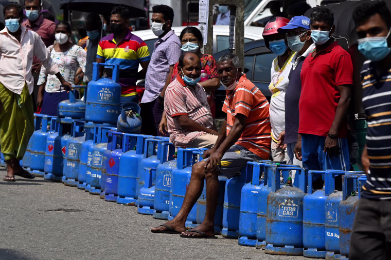 SRI LANKA-ECONOMY-GAS