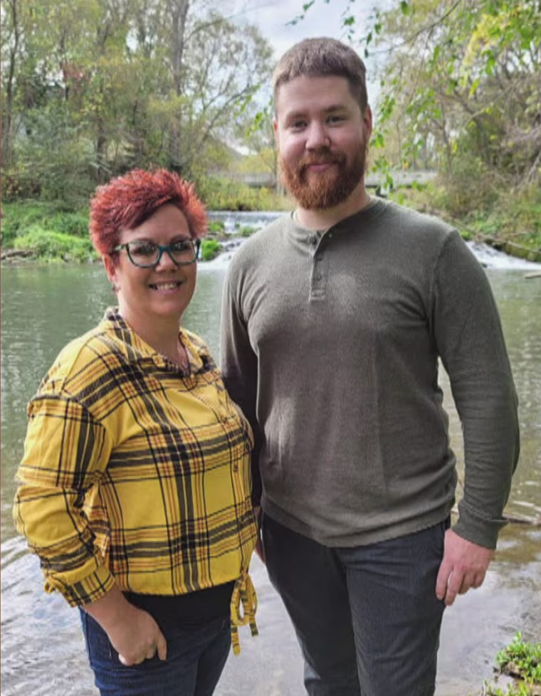 Tina Hauser and her son, Tyler Jacob.