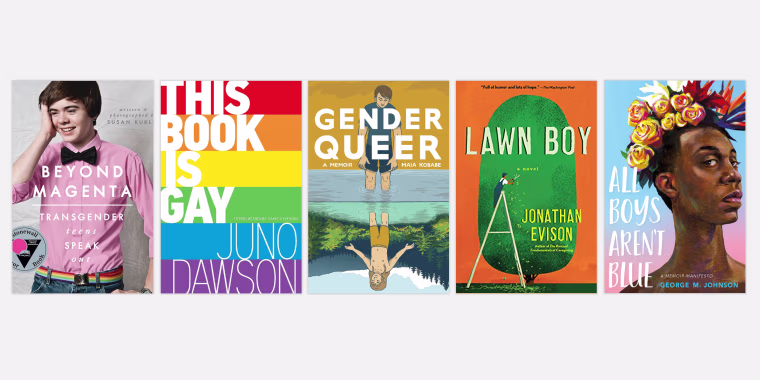 The five LGBTQ books on the ALA’s Top 10 Most Challenged Books of 2021.