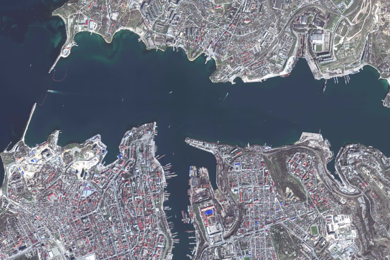Sevastopol is the largest city in Crimea and a key port on the Black Sea.
