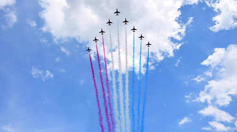 Queen Jubilee flypast