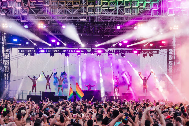 The WorldPride celebration at The Jacob K. Javits Convention Center in New York on June 29, 2019.
