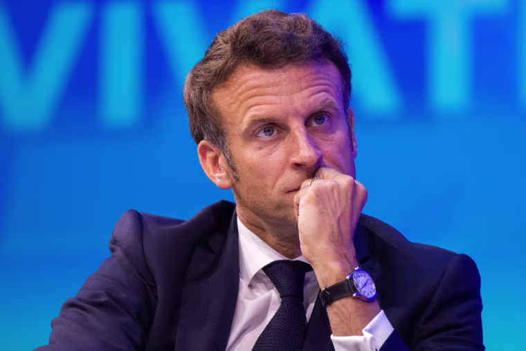 President Macron at VivaTech Ahead of French Legislative Election