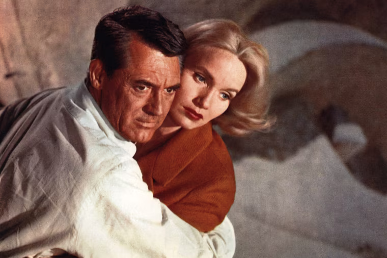  Cary Grant and Eva Marie Saint