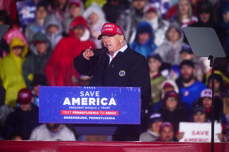 Former President Donald Trump Holds 'Save America' Rally