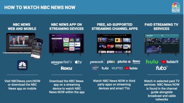 How to watch NBC News NOW