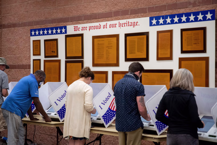 Image: North Carolina voters