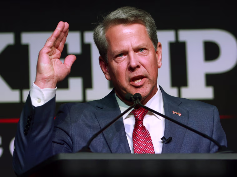GOP Gubernatorial Candidate Brian Kemp Holds Primary Night Election Event