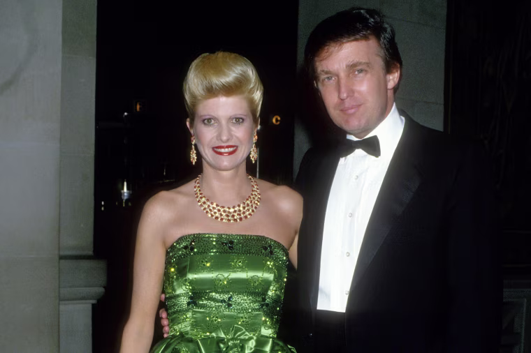 Ivana Trump and Donald Trump