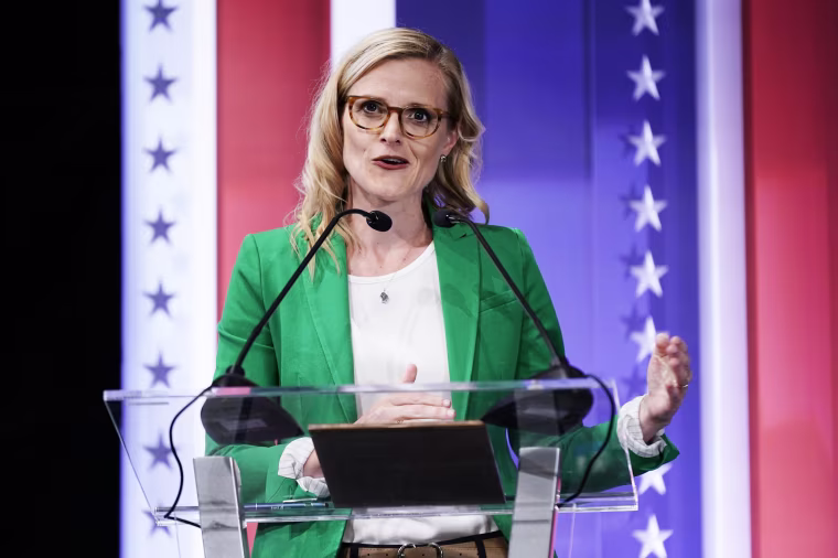 Wisconsin State treasurer Sarah Godlewski