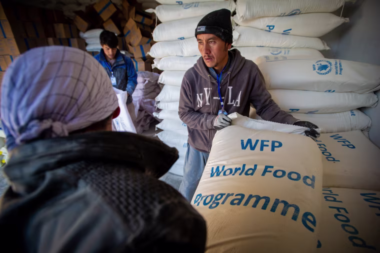 World Food Programme Distribution In Kabul