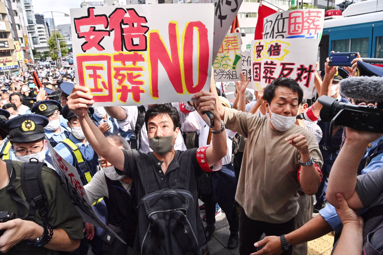 Image: JAPAN-POLITICS-DIPLOMACY-ABE-FUNERAL
