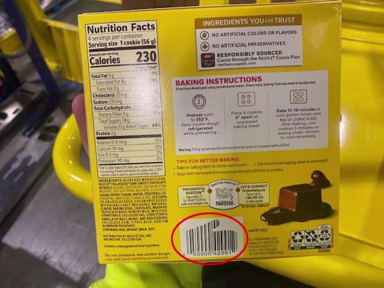 This voluntary recall is isolated to NESTLÉ® TOLL HOUSE® STUFFED Chocolate Chip Cookie Dough with Fudge Filling products that were produced between June and September 2022.