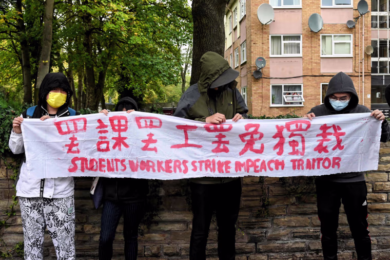 Image: BRITAIN-CHINA-DIPLOMACY