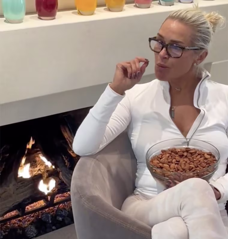 "The Real Housewives of Beverly Hills" star Yolanda Hadid is poking fun of herself for being labeled an "Almond Mom."