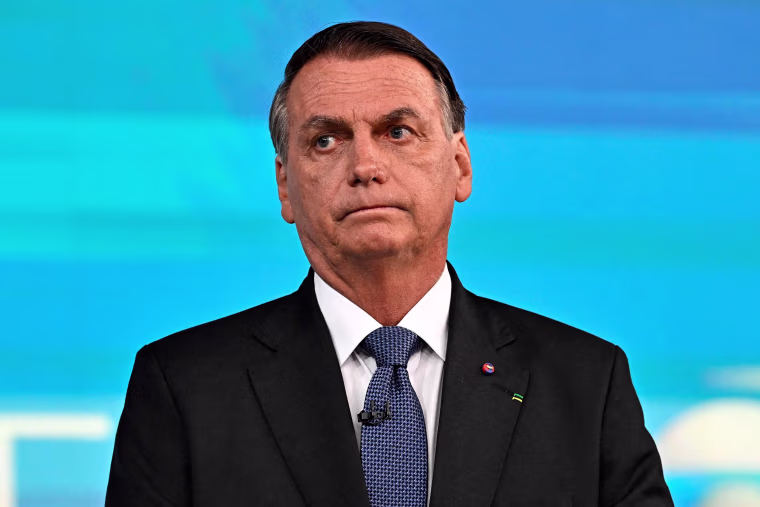Jair Bolsonaro in Rio de Janeiro, Brazil, on Oct. 28, 2022.