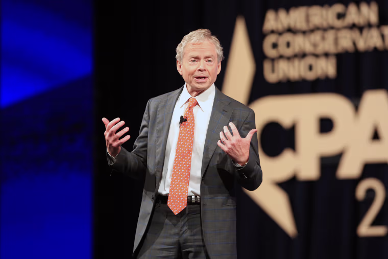 Former Sen. Don Huffines, a Republican from Texas, during the Conservative Political Action Conference (CPAC) in Dallas, on July 10, 2021.