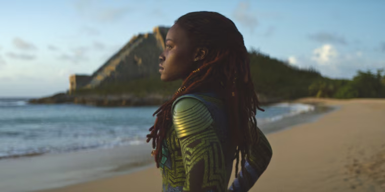 Lupita Nyong'O as Nakia in 'Black Panther: Wakanda Forever'.