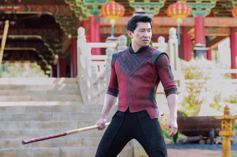 Simu Liu in "Shang-Chi and The Legend of the Ten Rings"