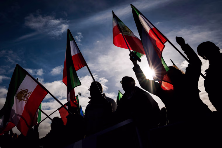 Image: SWITZERLAND-UN-IRAN-DIPLOMACY-RIGHTS-DEMONSTRATION