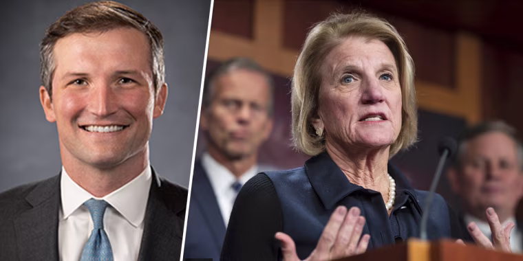 State Rep. Moore Capito and his mother, Sen. Shelley Moore Capito, R-W.Va.