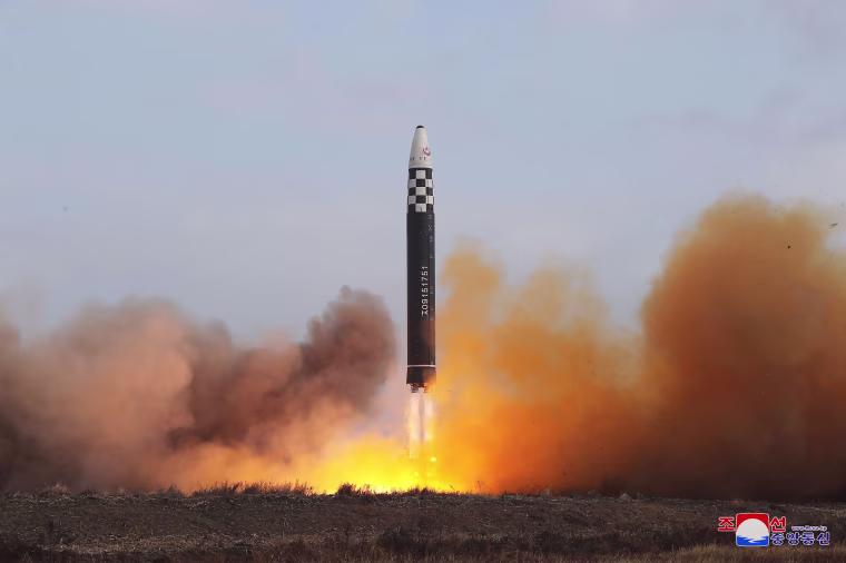 Image: NKOREA-SKOREA-POLITICS-MISSILE-NUCLEAR