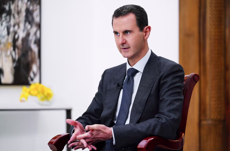 Syrian President Bashar Assad in Damascus on Nov. 9, 2019.