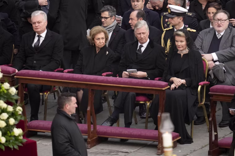 Image: The Funeral Of Pope Emeritus Benedict XVI Takes Place In St Peter's Basilica