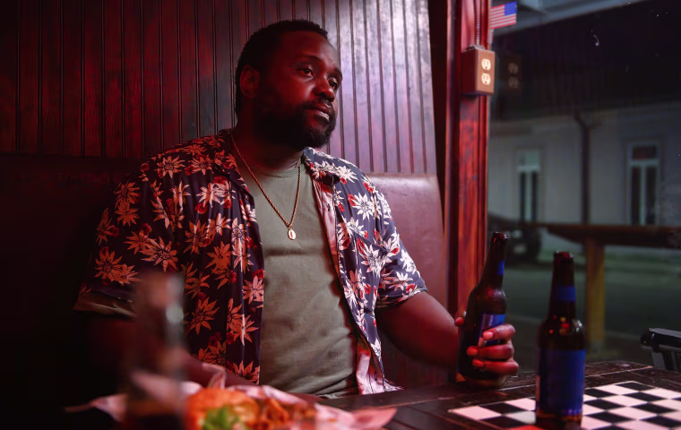 Brian Tyree Henry in "Causeway."