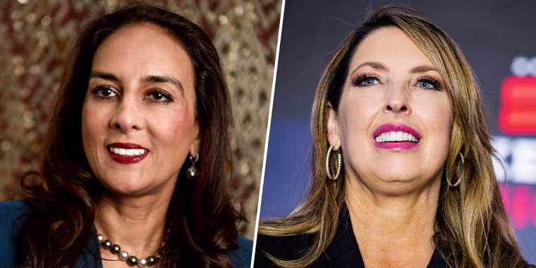 Harmeet Dhillon. RNC chair Ronna McDaniel.