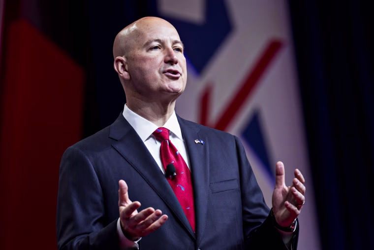 Nebraska Gov. Pete Ricketts in National Harbor, Md., on June 21, 2018.