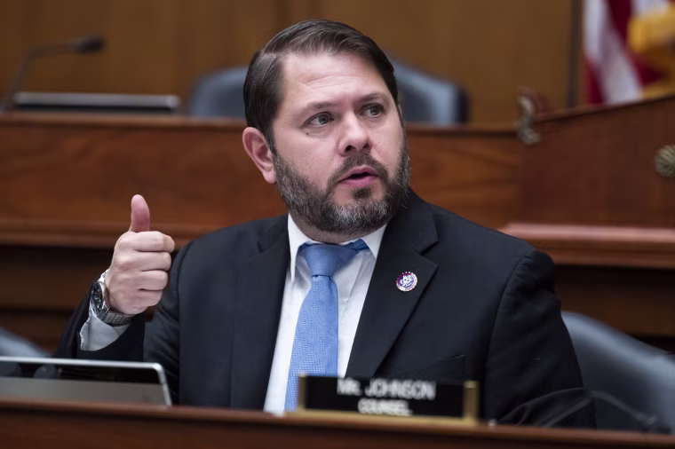 Ruben Gallego, D-Ariz., at the Capitol on June 9, 2022.