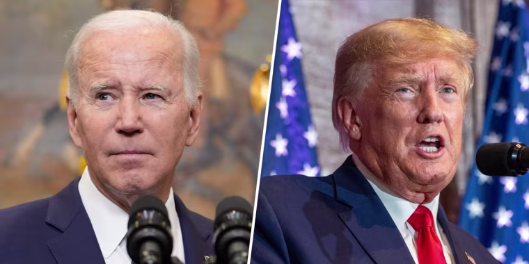 President Joe Biden and Former President Donald Trump.