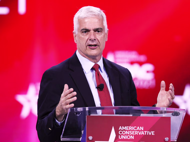 Club for Growth president David McIntosh speaks at the Conservative Political Action Conference in Orlando, Fla.