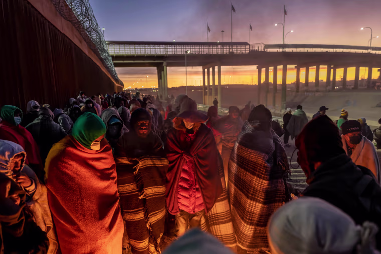 Southern U.S. Border Sees Rise In Migrant Crossings As Title 42 Policy Is Set To Expire