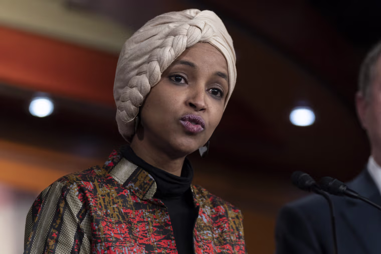 La representante Ilhan Omar, demócrata por Minnesota, en el Capitolio, el 25 de enero de 2023.