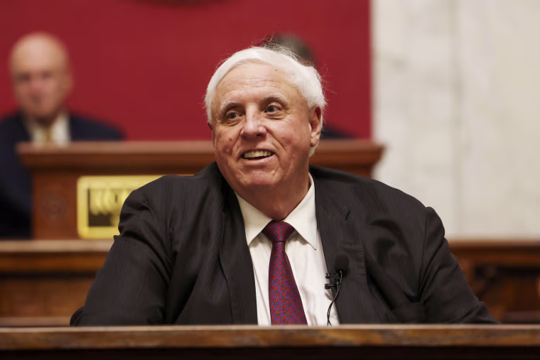 West Virginia Gov. Jim Justice in Charleston, W.Va., on Jan. 11, 2023.