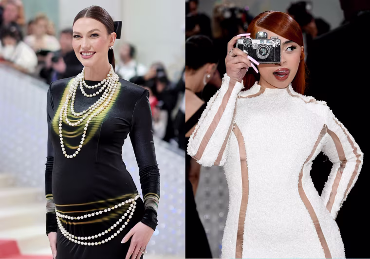 Image: Karlie Kloss and Ice Spice.