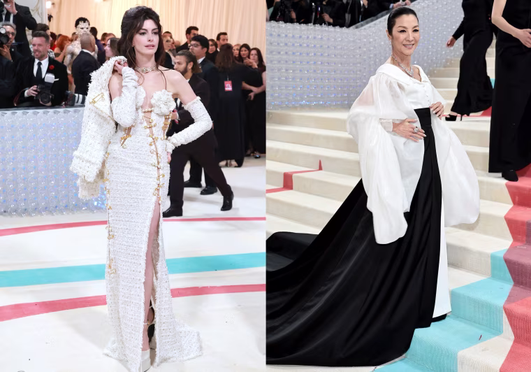 Image: Anne Hathaway and Michelle Yeoh.