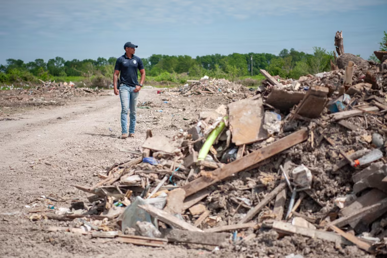 Robert Barfield said the storm's devastation shows the need for a public shelter in Rolling Fork.