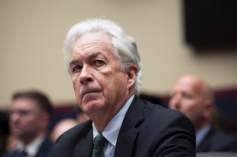 William Burns listens during a House Permanent Select Committee on Intelligence hearing at the Capitol