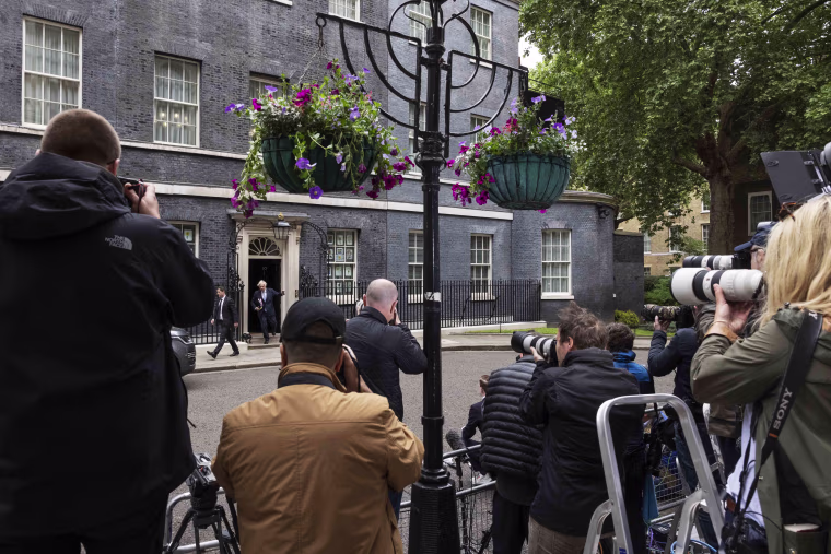 Boris Johnson Attends PMQs As Sue Gray Report Into Downing Street Lockdown Parties Is Published