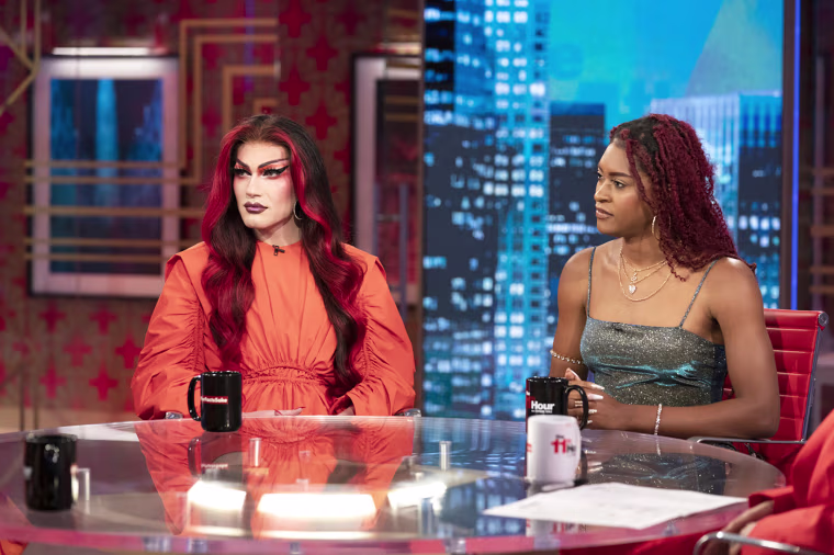 The 11th Hour with Stephanie Ruhle - Season 2023 Drag performers Rosé, left, and Mariyea discuss the effects of legislation aimed at restricting their art form.