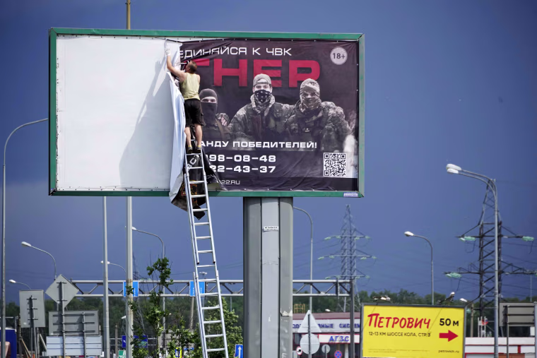 A weekend revolt by Russian mercenary forces have undermined President Vladimir Putin's power, setting the stage for further challenges to his rule at home and possibly weakening Russia’s hand in the war in Ukraine. 