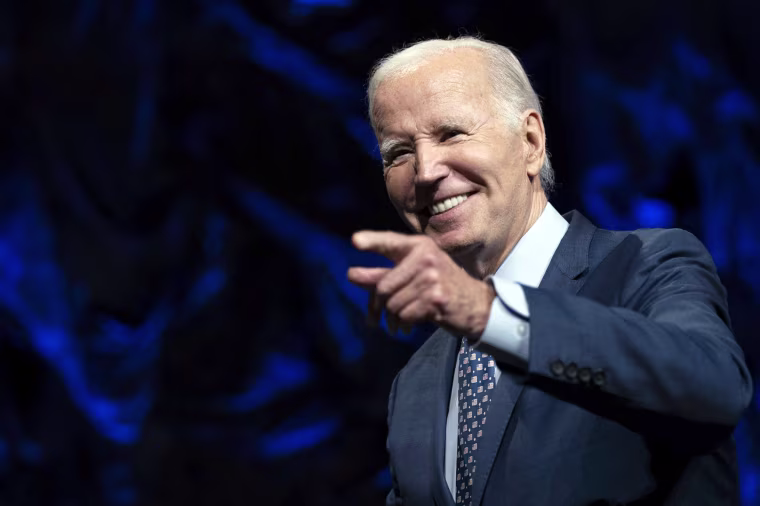 Joe Biden during the League of Conservation Voters Capital Dinner in Washington, D.C.,