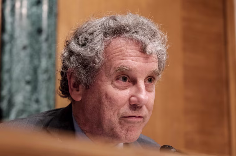 Sen. Sherrod Brown, D-Ohio, at the Capitol on June 13, 2023.