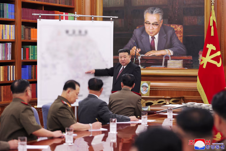 Meeting of the Central Military Commission of the Workers' Party of Korea in Pyongyang