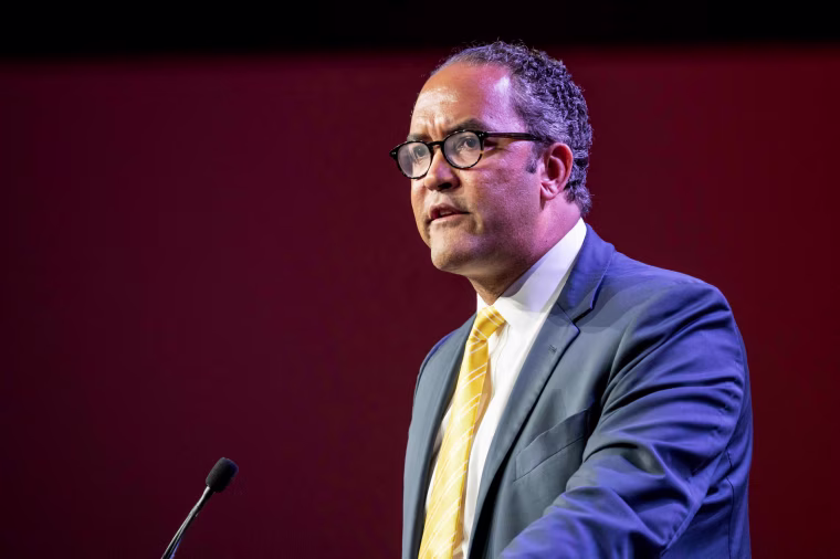Will Hurd at the Republican Party of Iowa's 2023 Lincoln Dinner in Des Moines, Iowa