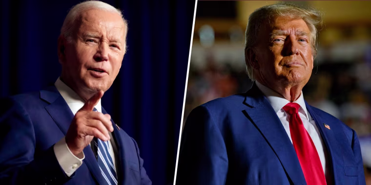 President Joe Biden and former President Donald Trump.